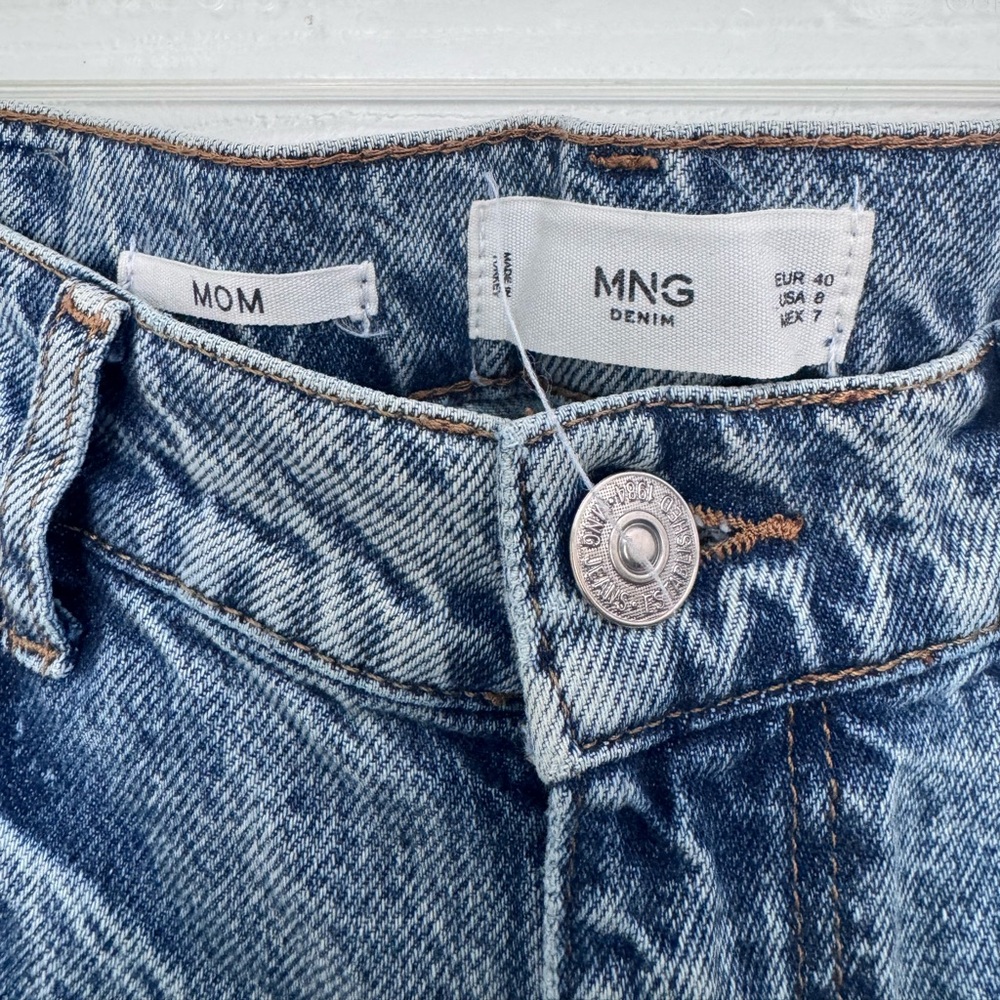 Mango Mom Jeans High Waist